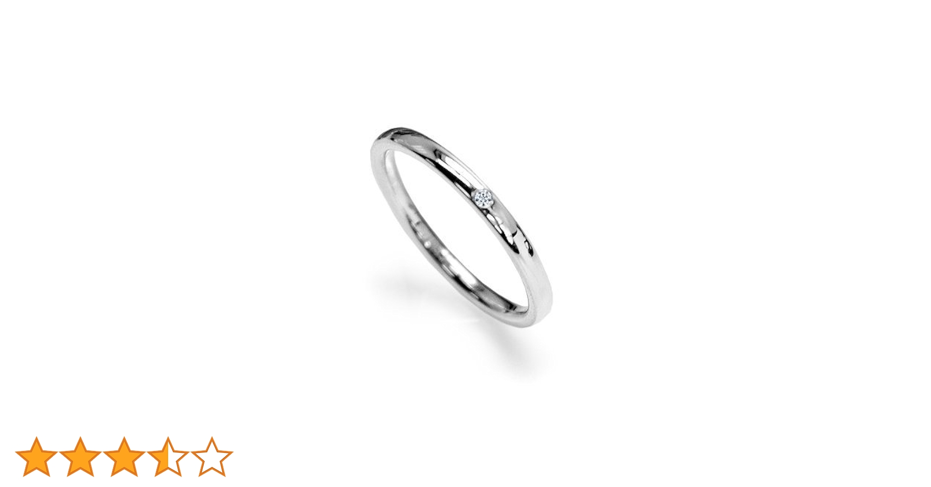 Amazon | ダイヤモンド入りサージカルステンレスリング